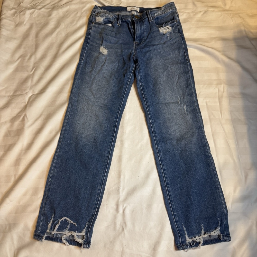 Frame Le High Straight Ankle‎ Jeans Size 26 - Picture 1 of 6